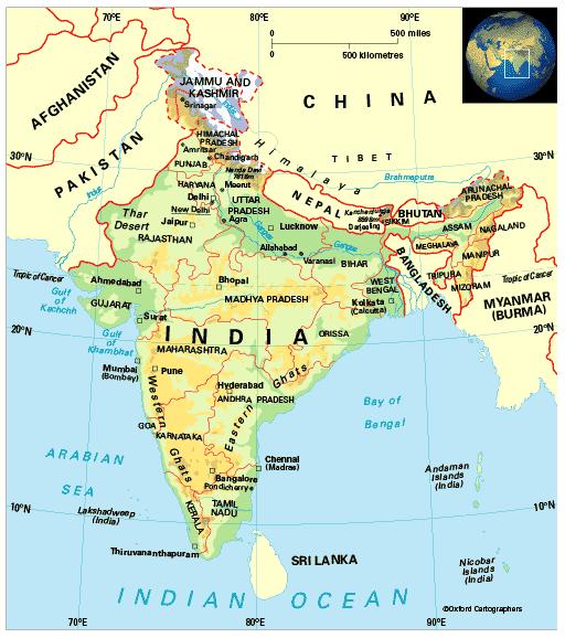 Geography in India